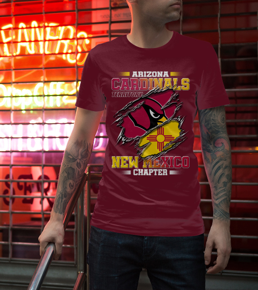Arizona Cardinals Territory New Mexico Chapter T-Shirt