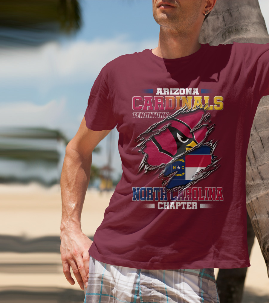 Arizona Cardinals Territory North Carolina Chapter T-Shirt