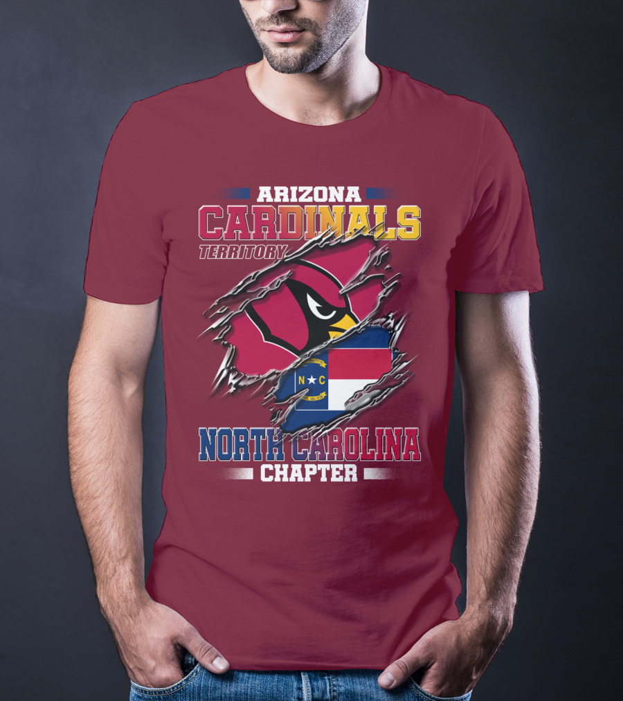 Arizona Cardinals Territory North Carolina Chapter T-Shirt