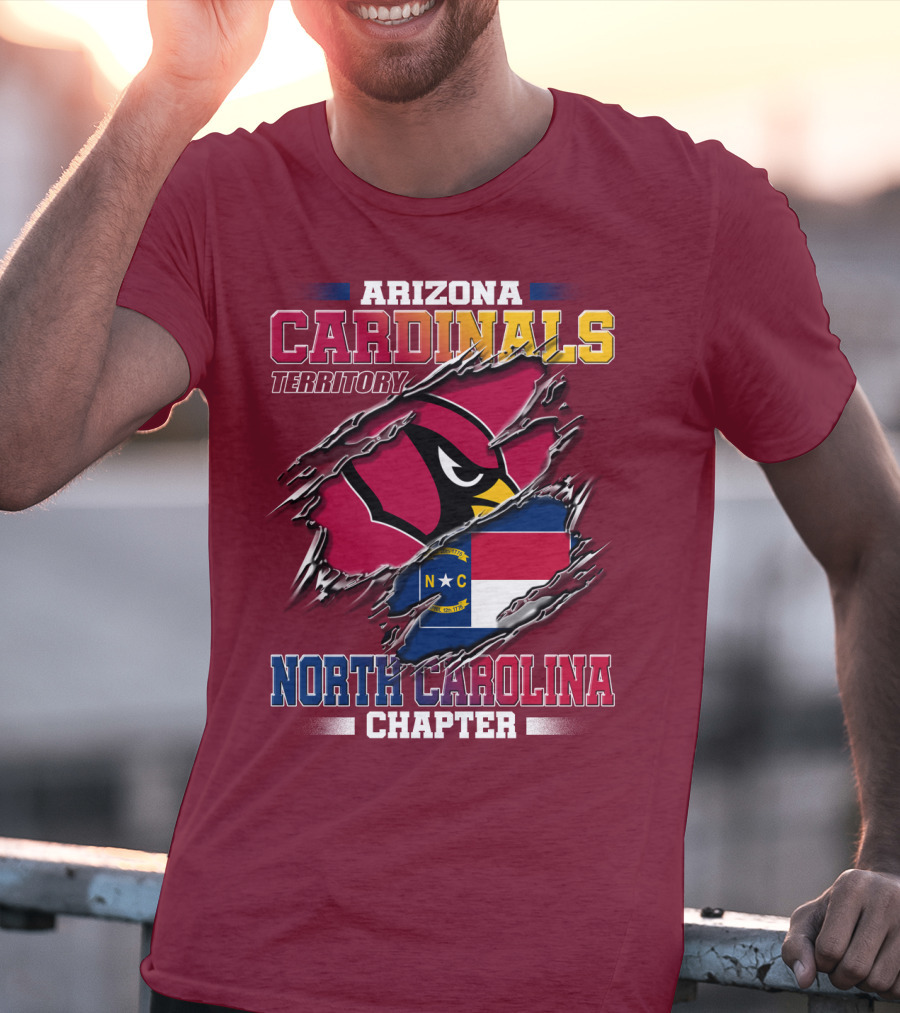 Arizona Cardinals Territory North Carolina Chapter T-Shirt