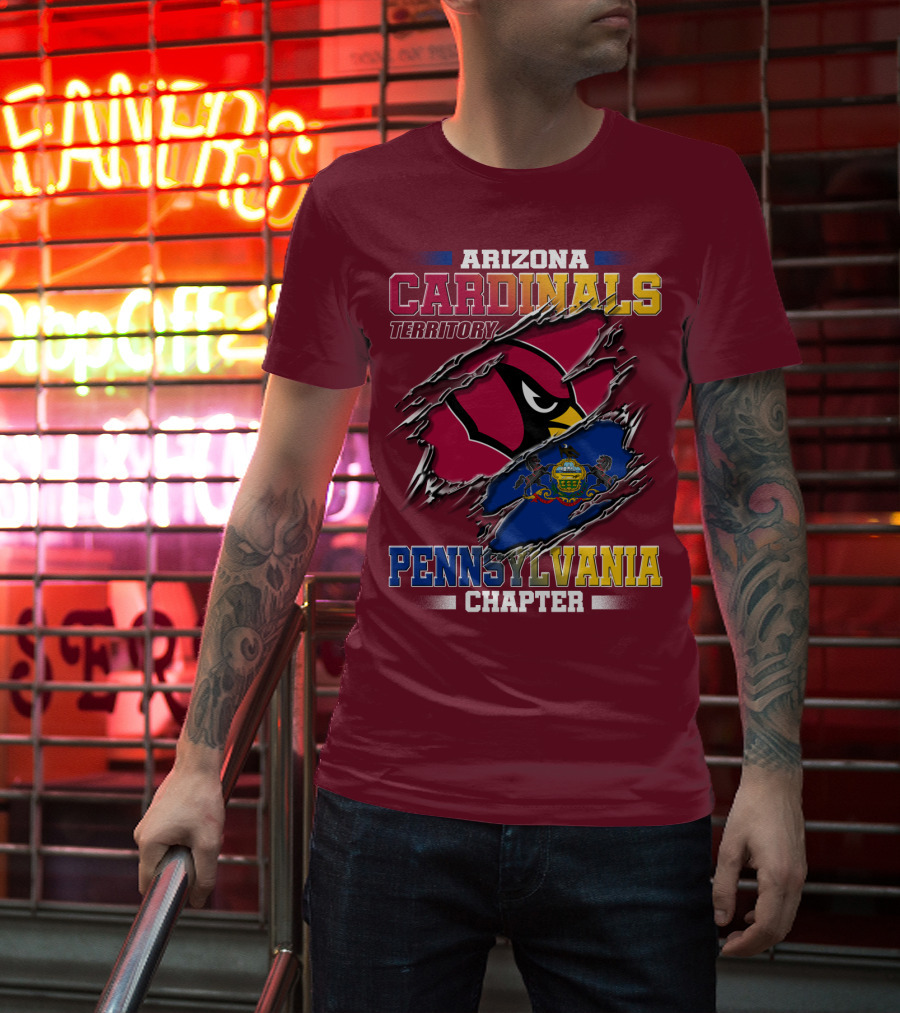 Arizona Cardinals Territory Pennsylvania Chapter T-Shirt