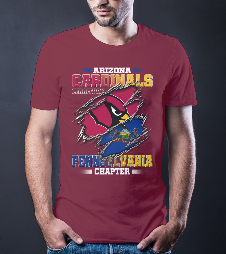 Arizona Cardinals Territory Pennsylvania Chapter T-Shirt