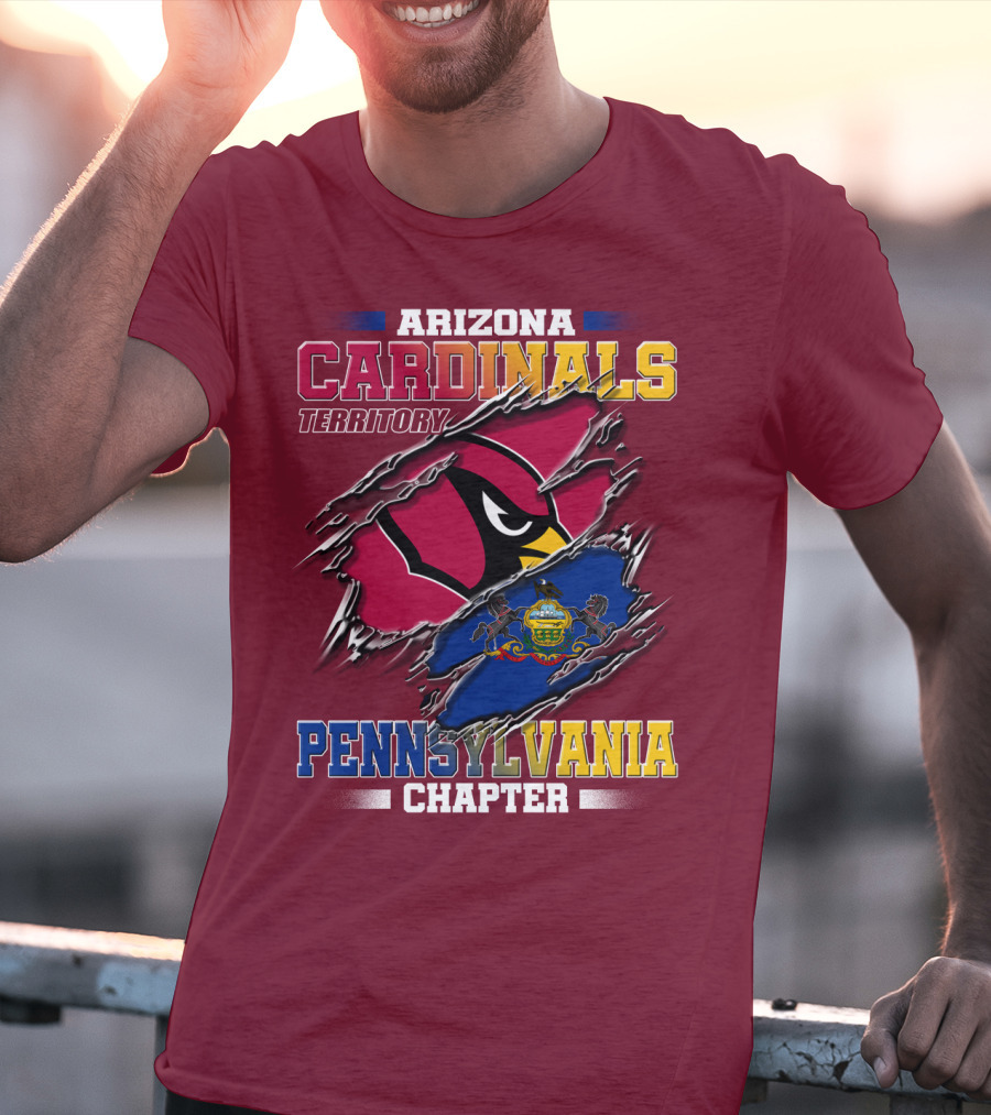 Arizona Cardinals Territory Pennsylvania Chapter T-Shirt