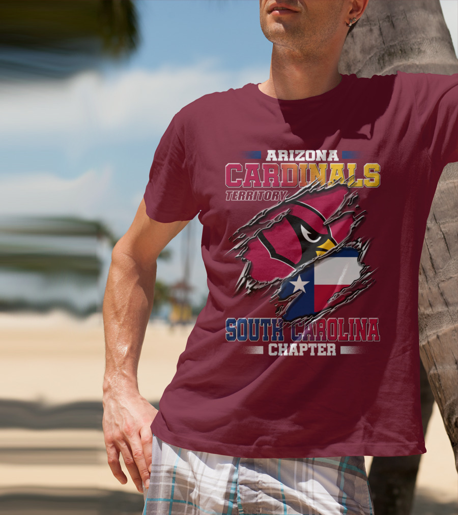 Arizona Cardinals Territory South Carolina Chapter T-Shirt