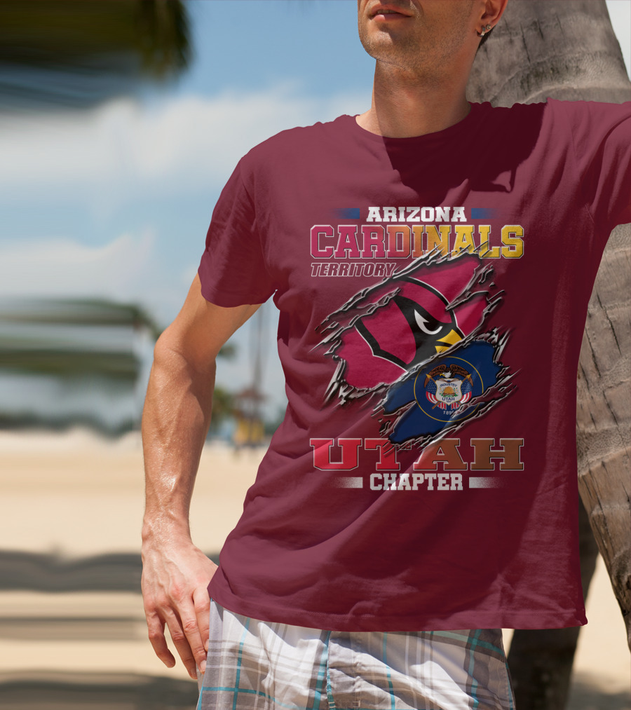 Arizona Cardinals Territory Utah Chapter T-Shirt
