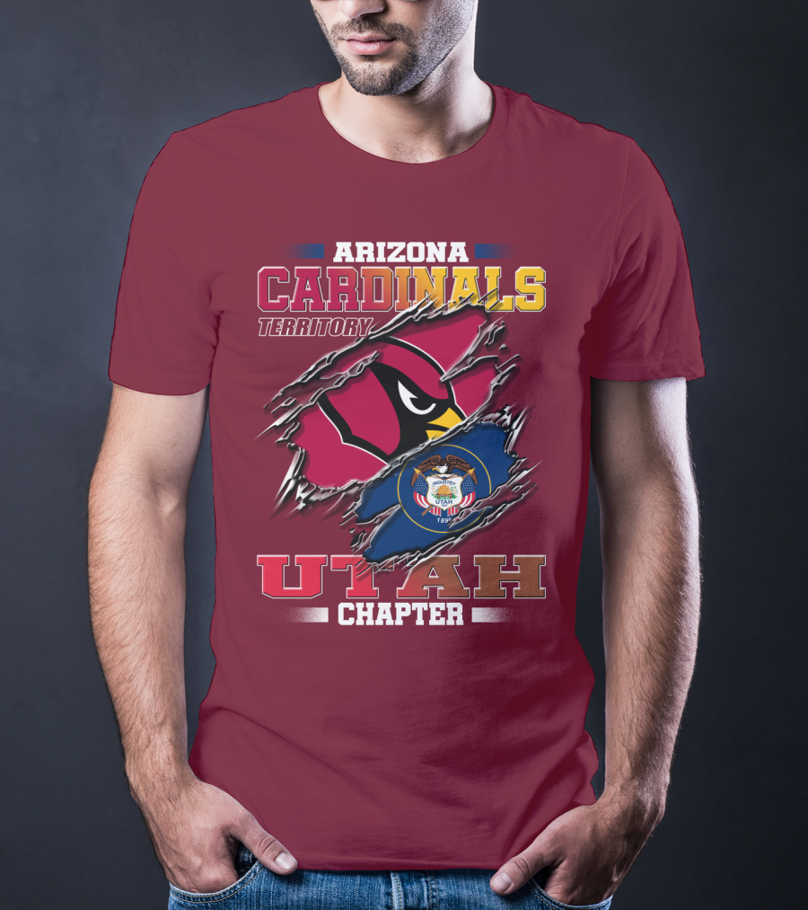 Arizona Cardinals Territory Utah Chapter T-Shirt