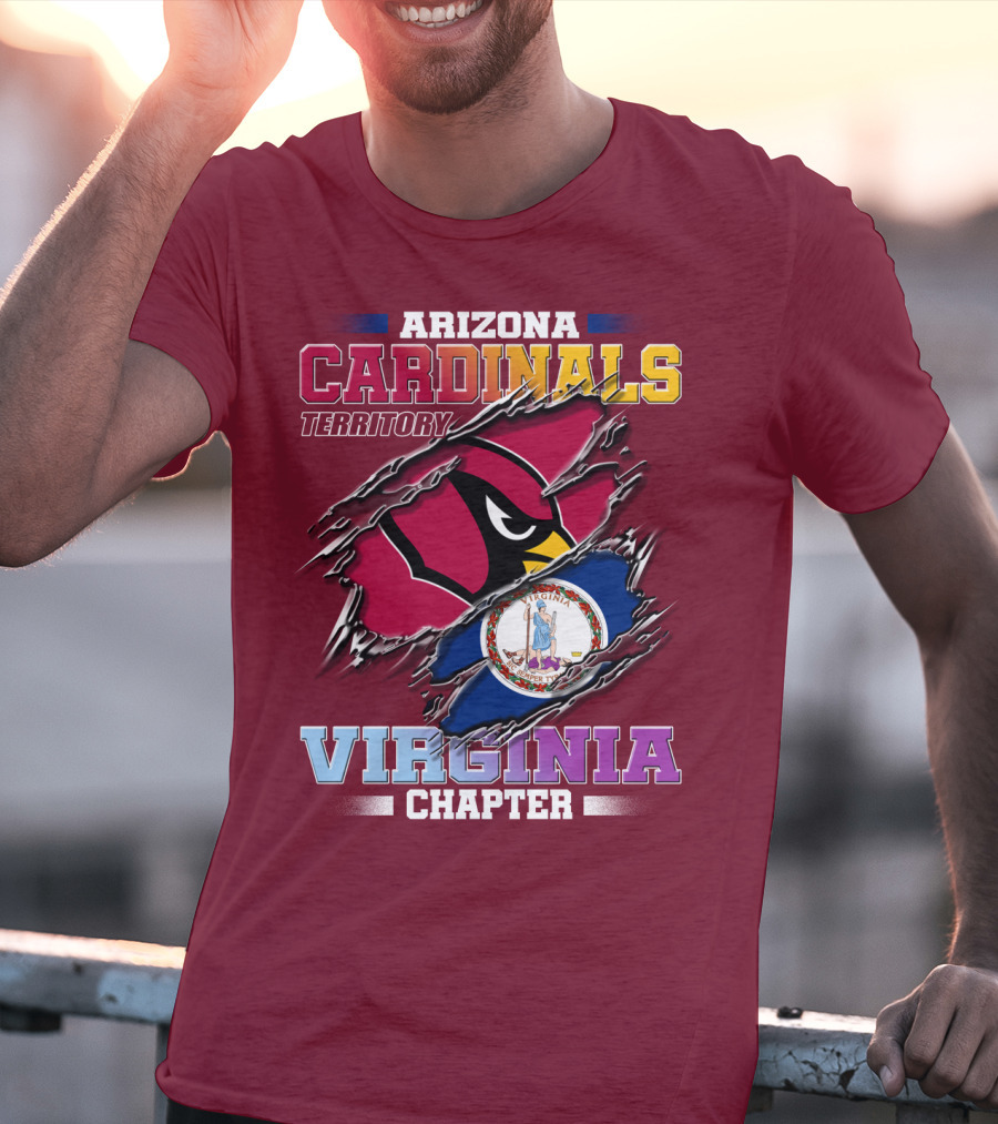 Arizona Cardinals Territory Virginia Chapter T-Shirt