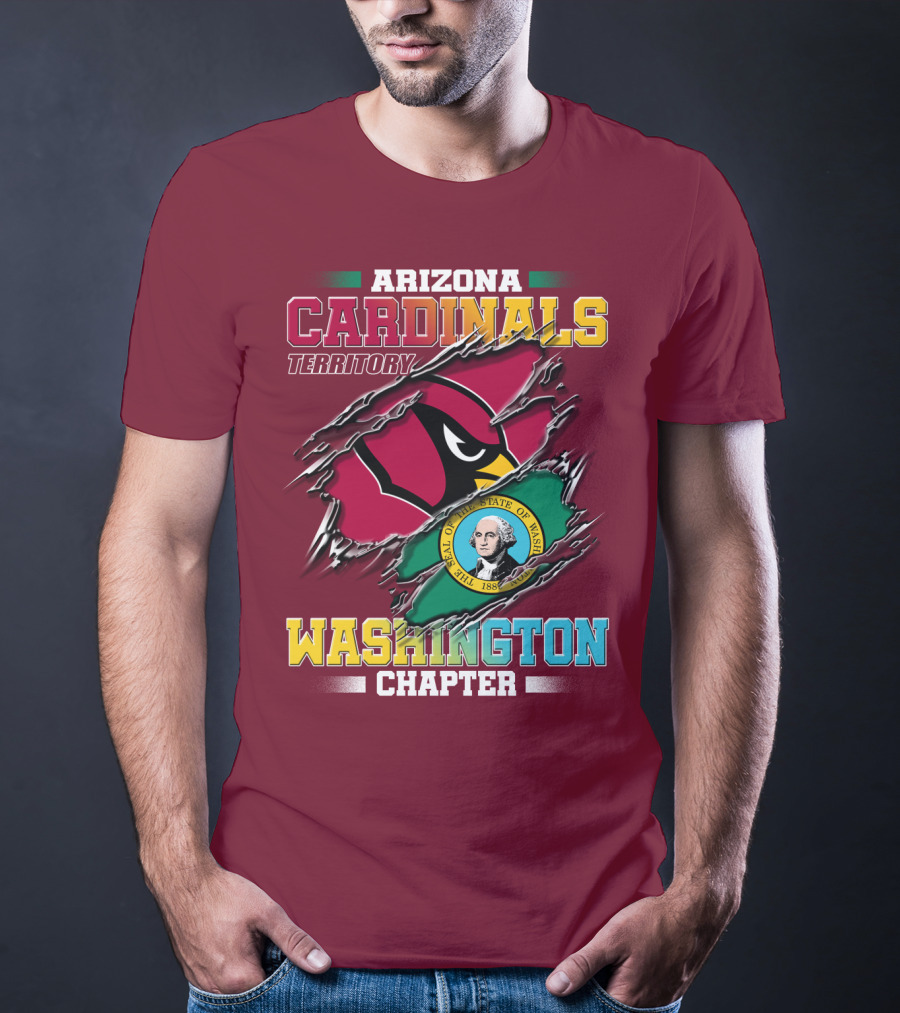 Arizona Cardinals Territory Washington Chapter T-Shirt