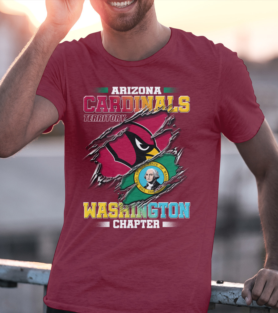 Arizona Cardinals Territory Washington Chapter T-Shirt
