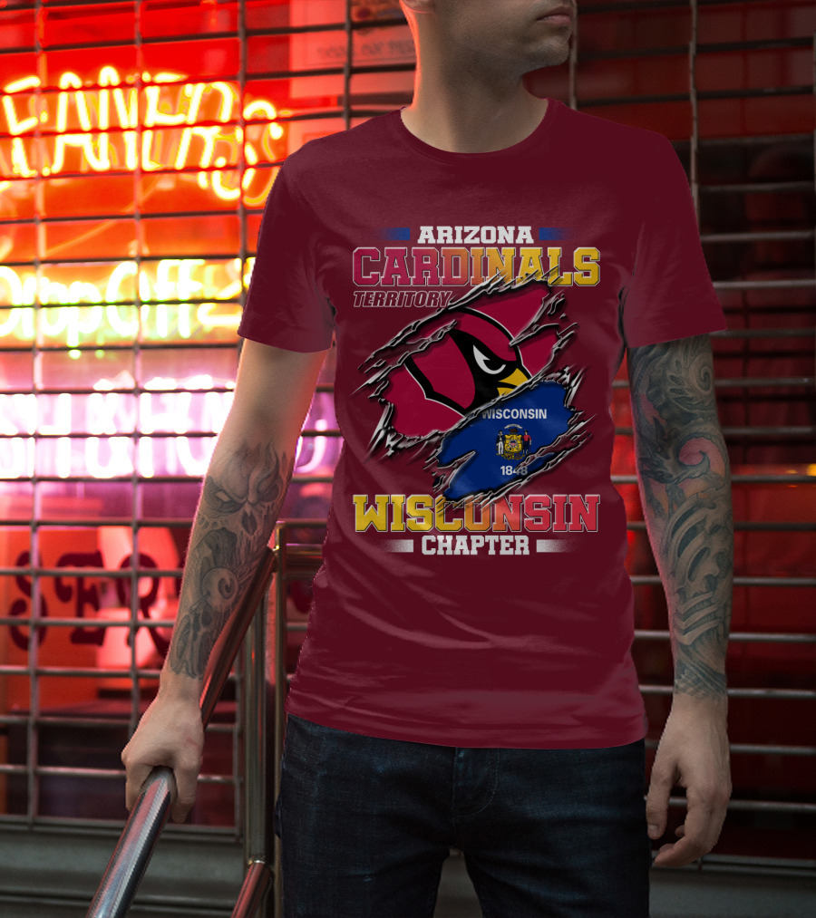 Arizona Cardinals Territory Wisconsin Chapter T-Shirt