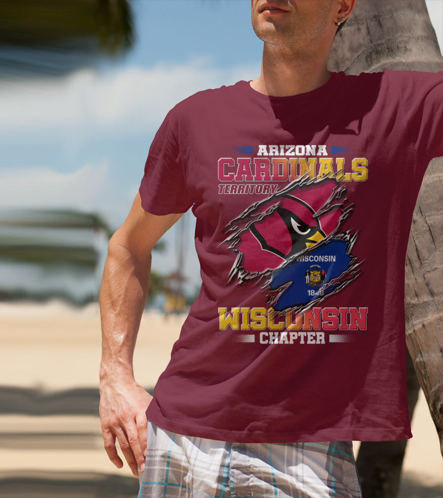 Arizona Cardinals Territory Wisconsin Chapter T-Shirt