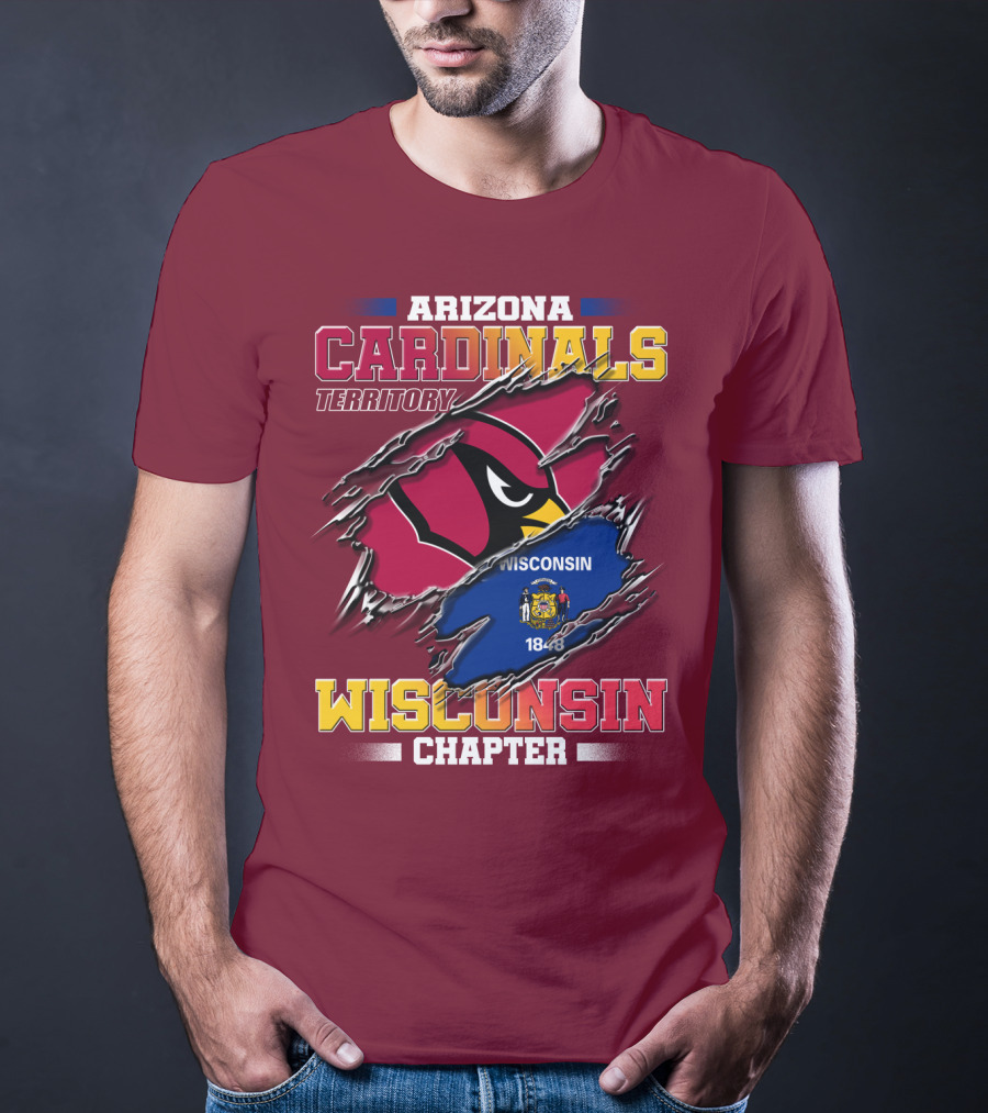 Arizona Cardinals Territory Wisconsin Chapter T-Shirt