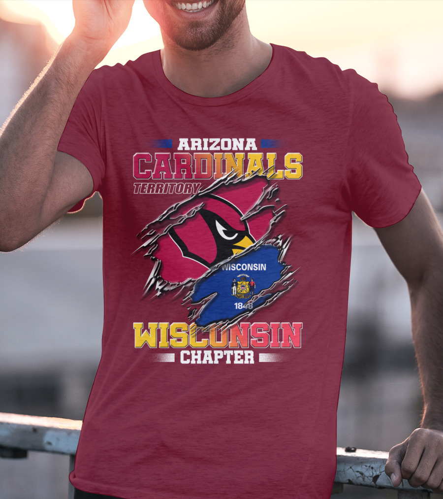 Arizona Cardinals Territory Wisconsin Chapter T-Shirt