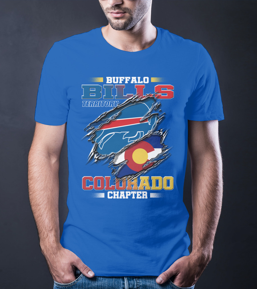Buffalo Bills Territory Colorado Chapter T-Shirt