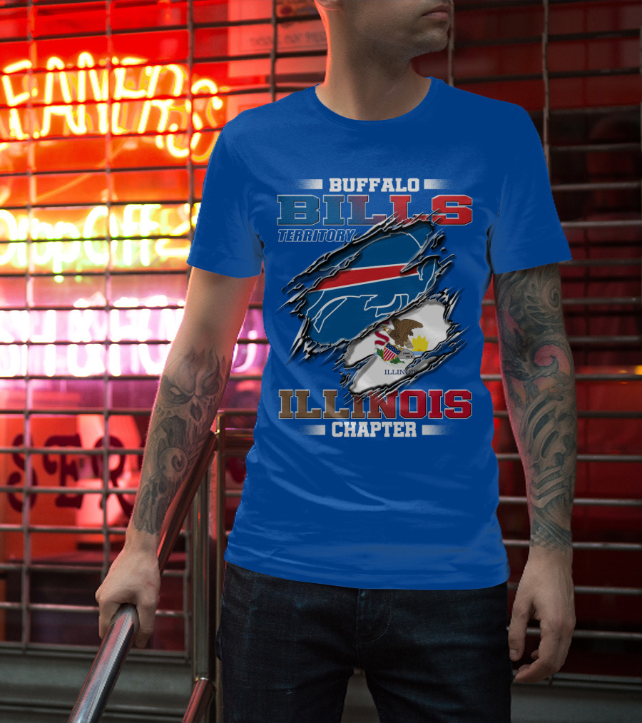 Buffalo Bills Territory Illinois Chapter T-Shirt