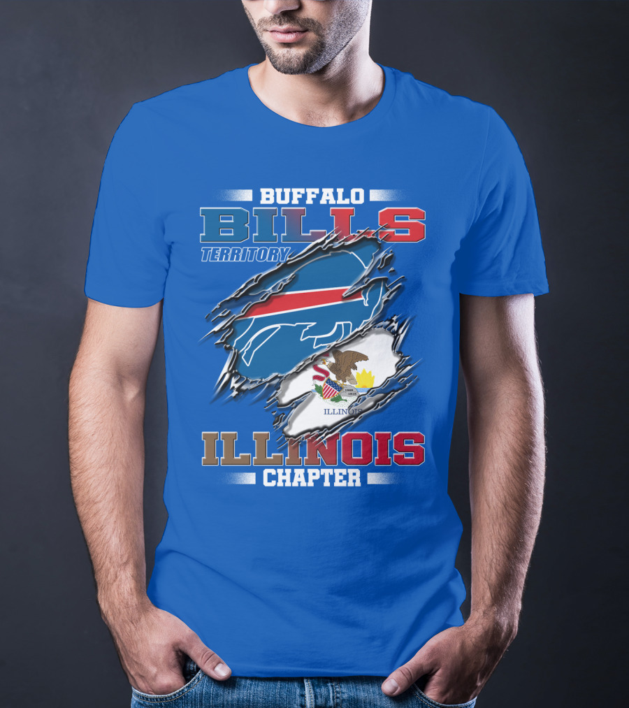 Buffalo Bills Territory Illinois Chapter T-Shirt