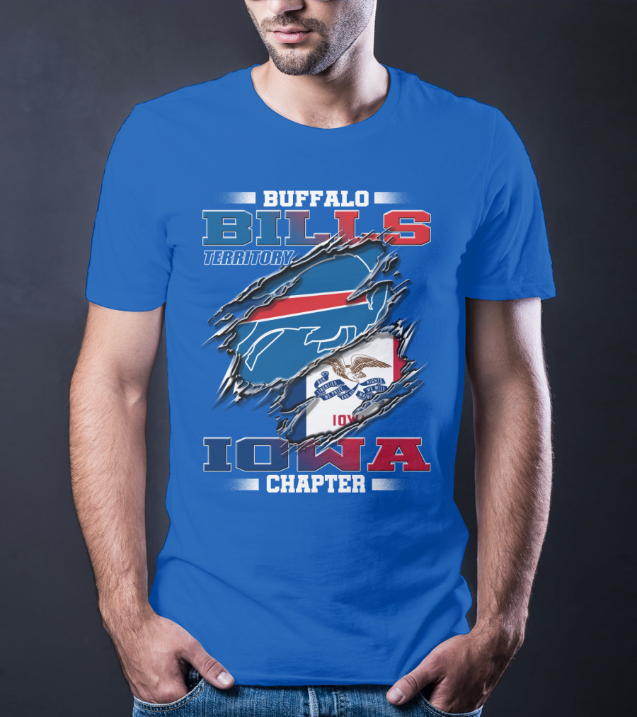 Buffalo Bills Territory Iowa Chapter T-Shirt