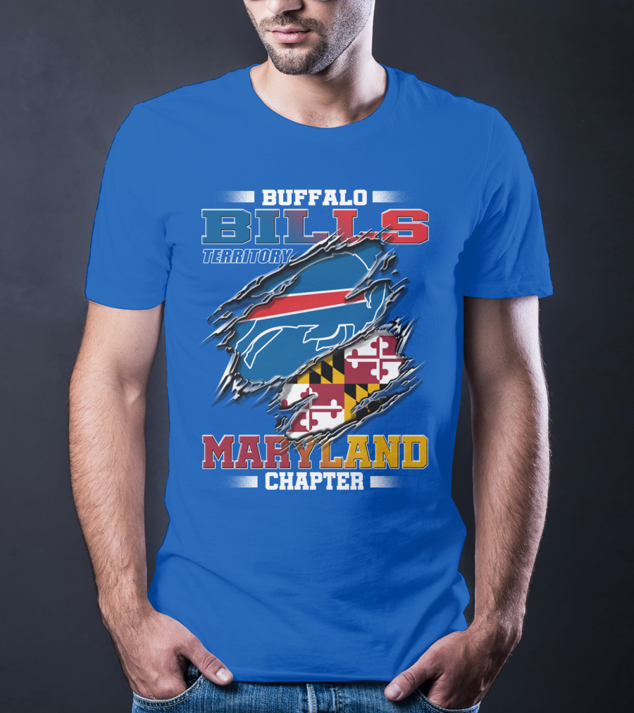 Buffalo Bills Territory Maryland Chapter T-Shirt