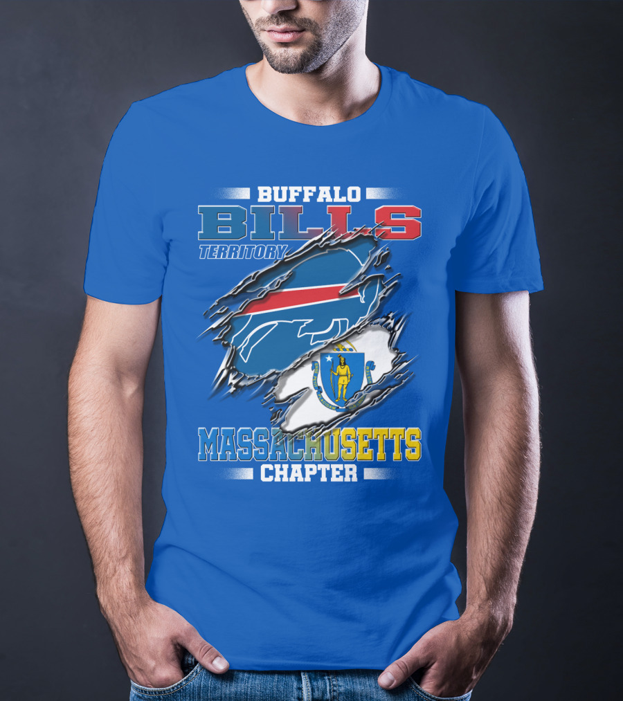 Buffalo Bills Territory Massachusetts Chapter T-Shirt