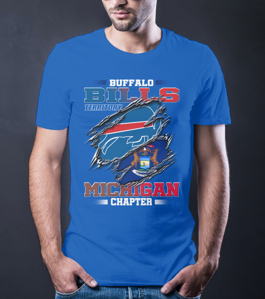 Buffalo Bills Territory Michigan Chapter T-Shirt