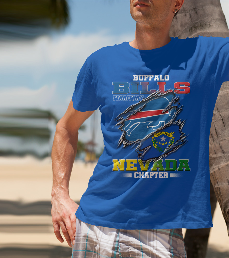 Buffalo Bills Territory Nevada Chapter Battle Born T-Shirt