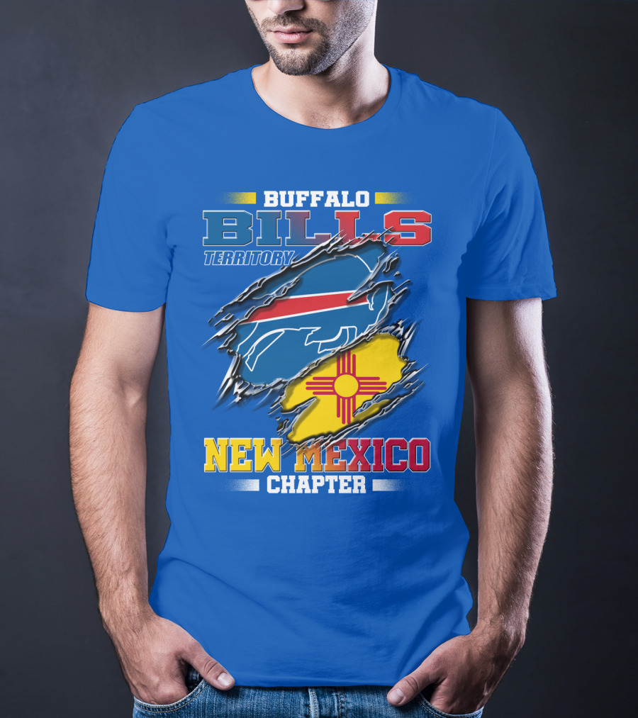 Buffalo Bills Territory New Mexico Chapter T-Shirt