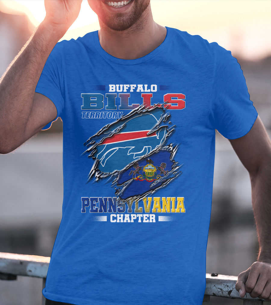 Buffalo Bills Territory Pennsylvania Chapter T-Shirt