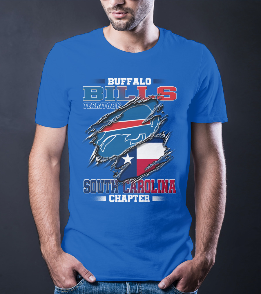 Buffalo Bills Territory South Carolina Chapter T-Shirt