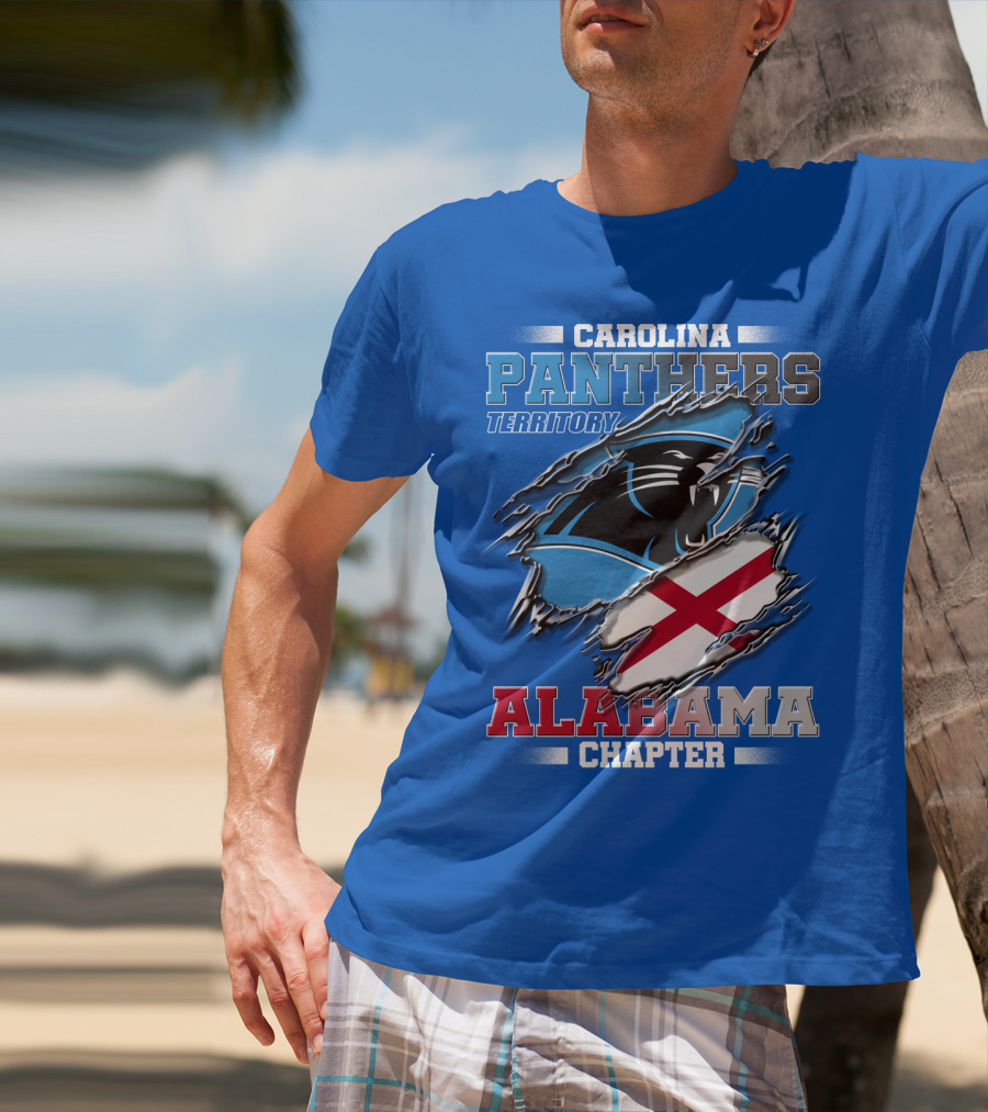 Carolina Panthers Territory Alabama Chapter T-Shirt