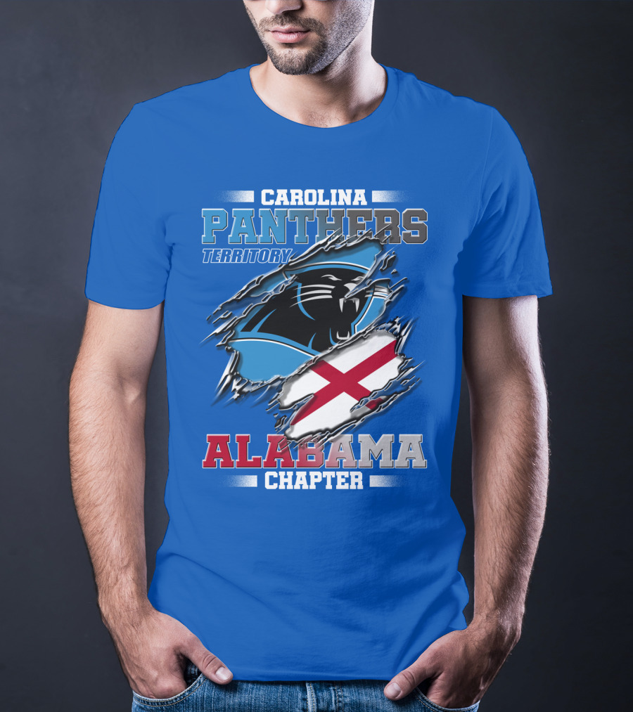 Carolina Panthers Territory Alabama Chapter T-Shirt
