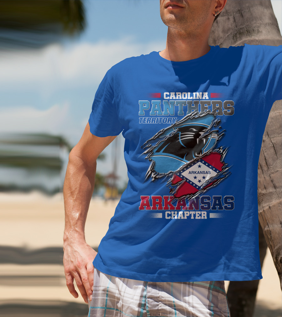 Carolina Panthers Territory Arkansas Chapter T-Shirt