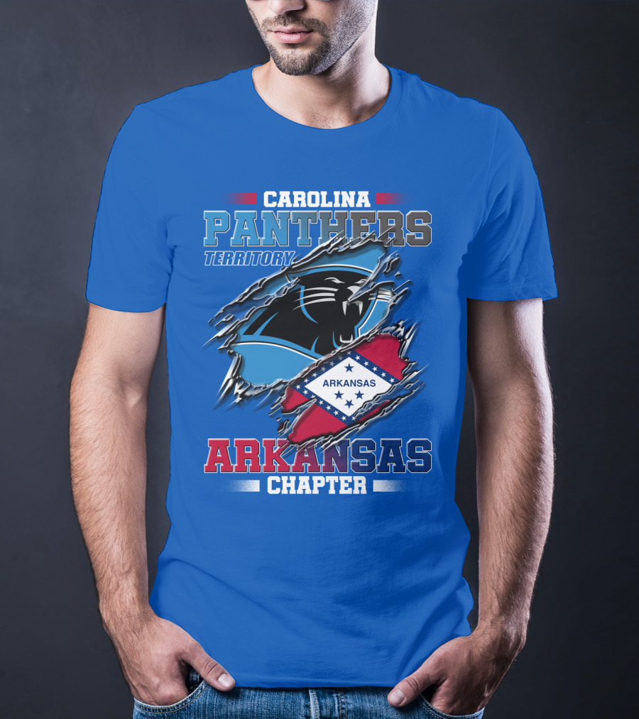 Carolina Panthers Territory Arkansas Chapter T-Shirt