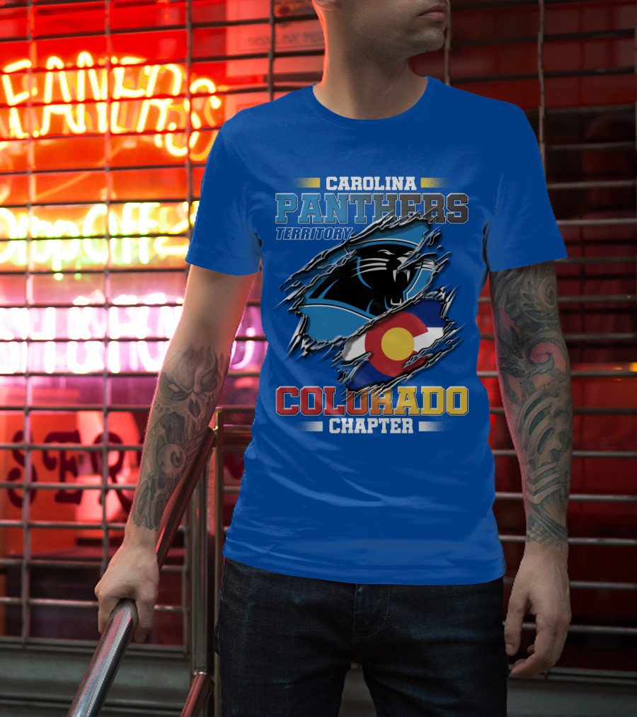 Carolina Panthers Territory Colorado Chapter T-Shirt
