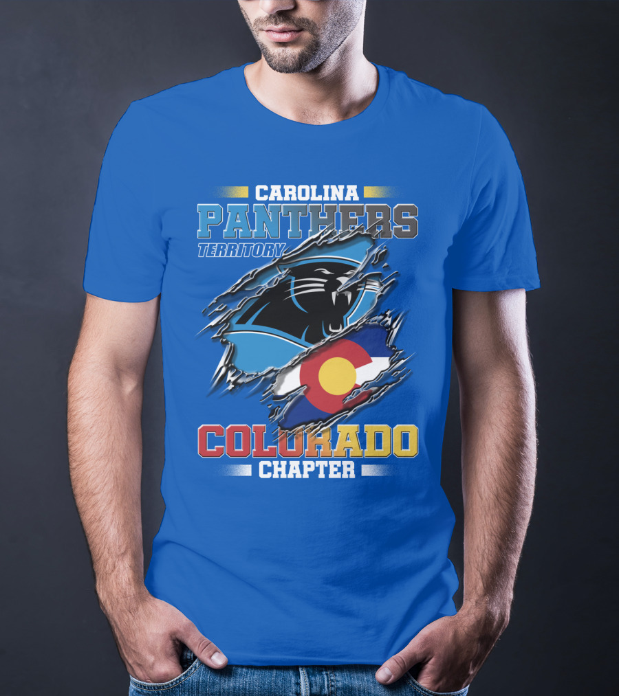 Carolina Panthers Territory Colorado Chapter T-Shirt