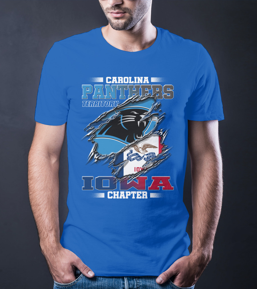 Carolina Panthers Territory Iowa Chapter T-Shirt