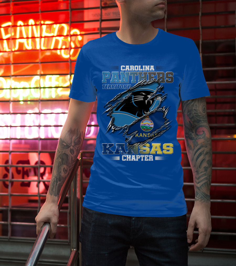 Carolina Panthers Territory Kansas Chapter T-Shirt