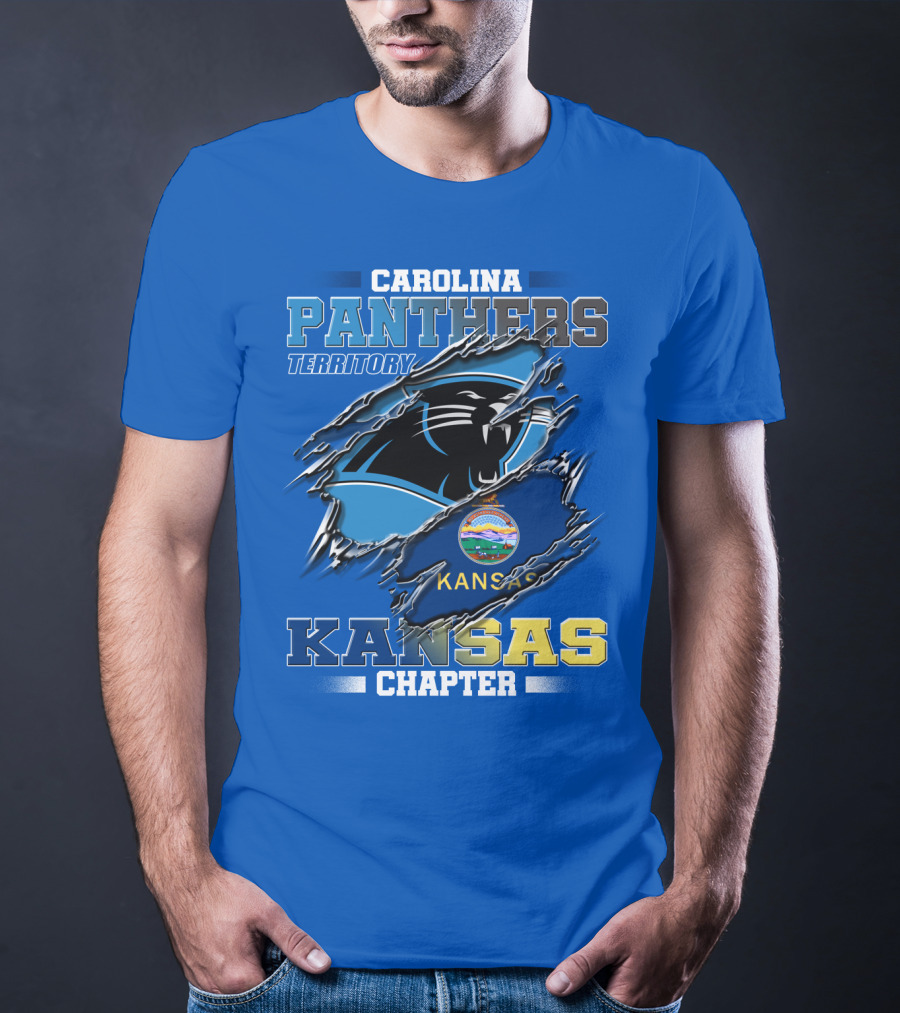 Carolina Panthers Territory Kansas Chapter T-Shirt