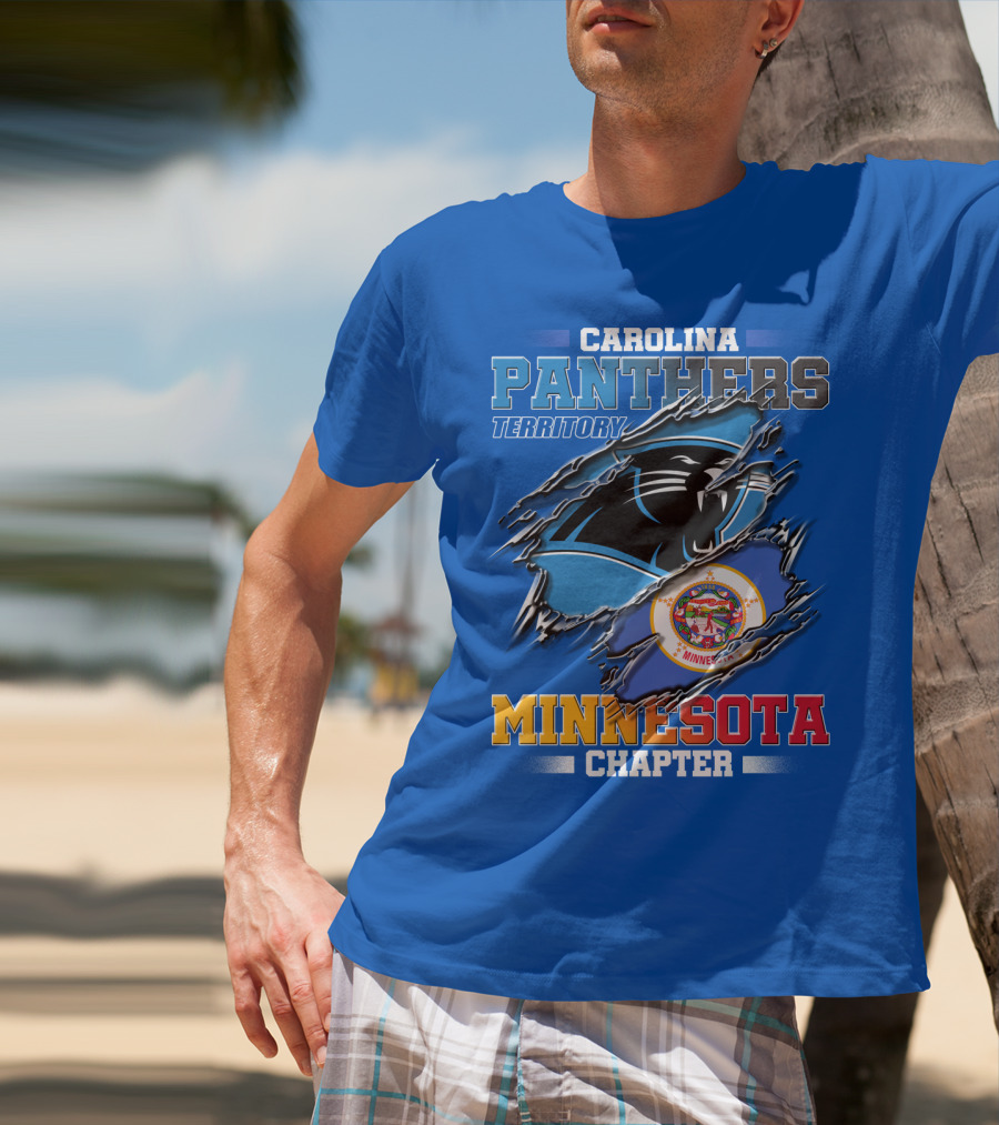 Carolina Panthers Territory Minnesota Chapter T-Shirt