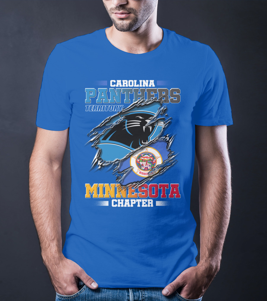 Carolina Panthers Territory Minnesota Chapter T-Shirt