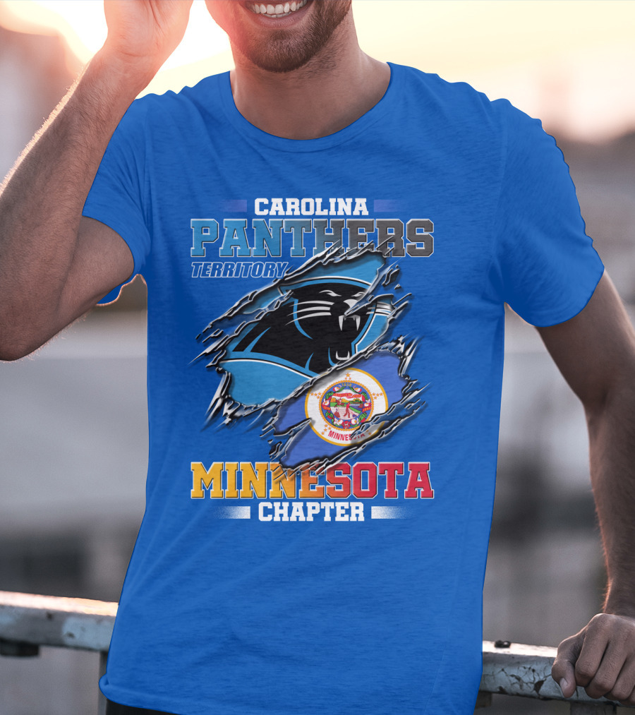 Carolina Panthers Territory Minnesota Chapter T-Shirt