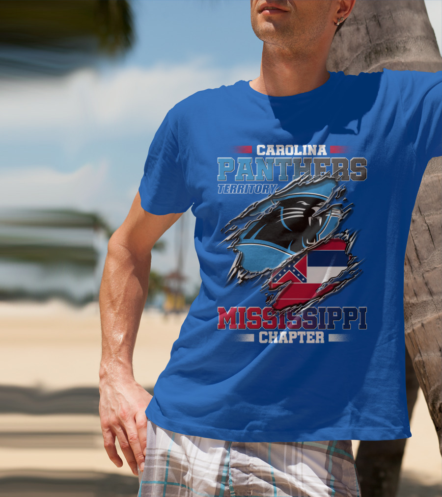 Carolina Panthers Territory Mississippi Chapter T-Shirt