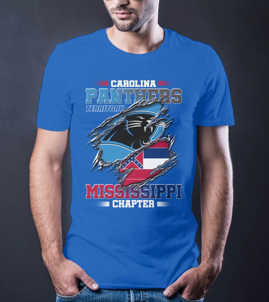 Carolina Panthers Territory Mississippi Chapter T-Shirt