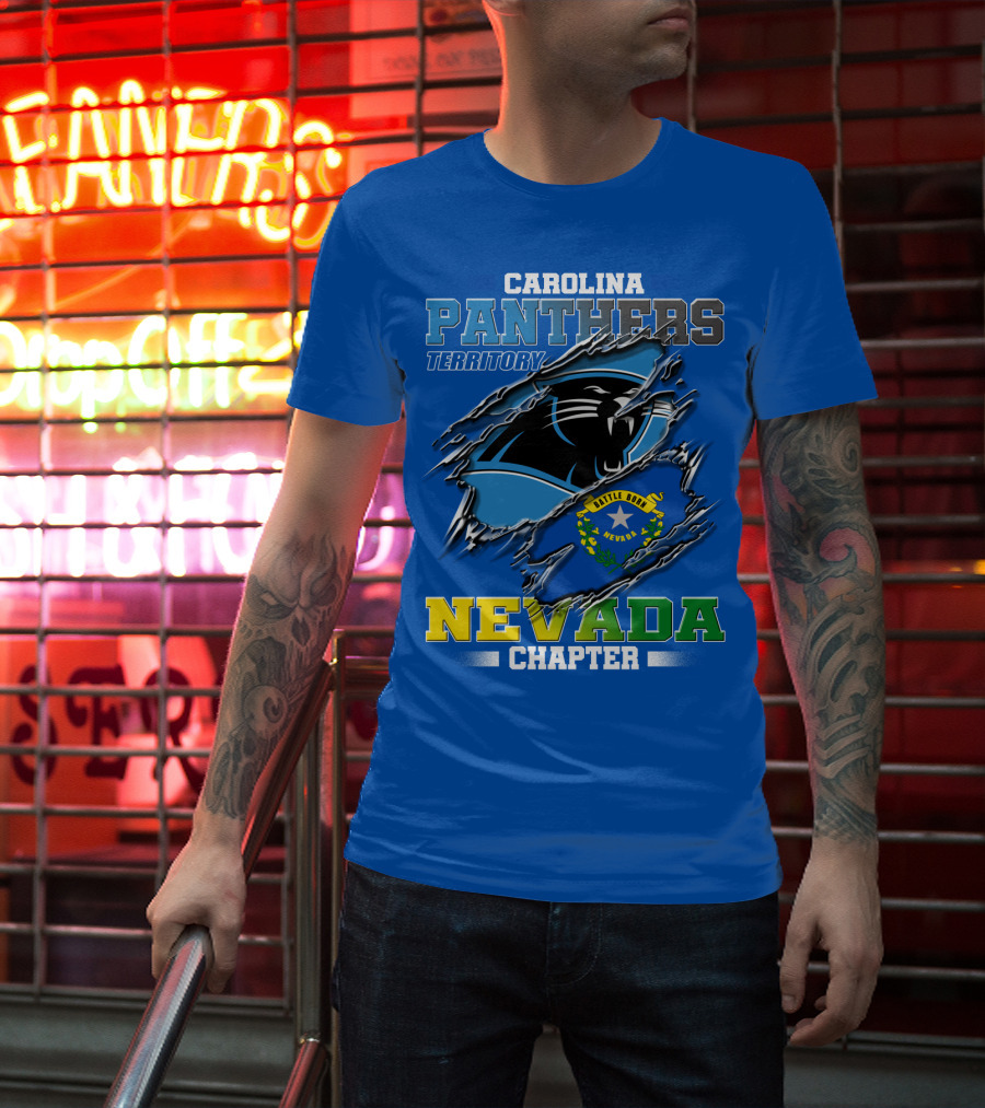 Carolina Panthers Territory Nevada Chapter T-Shirt