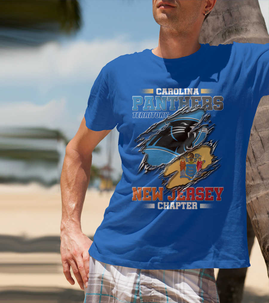 Carolina Panthers Territory New Jersey Chapter T-Shirt