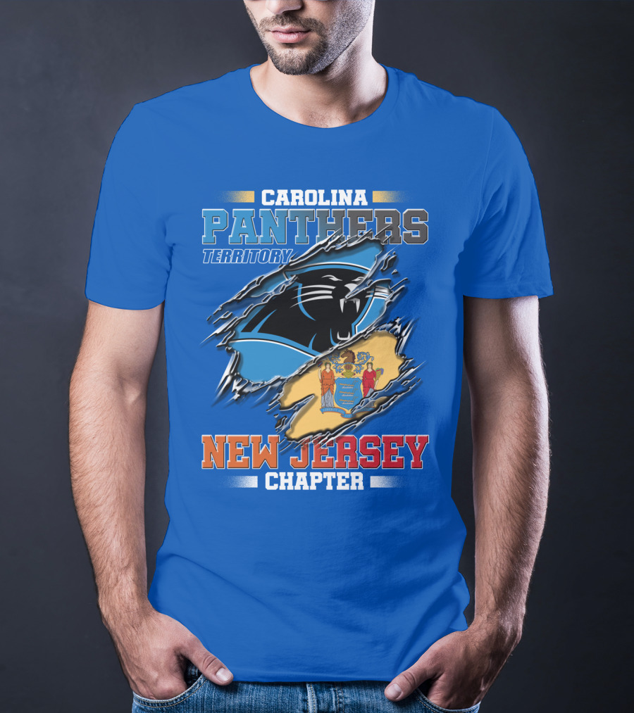 Carolina Panthers Territory New Jersey Chapter T-Shirt
