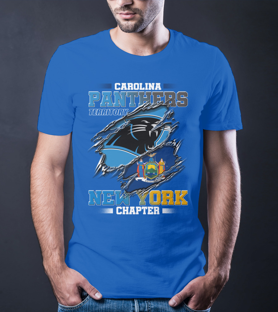 Carolina Panthers Territory New York Chapter T-Shirt