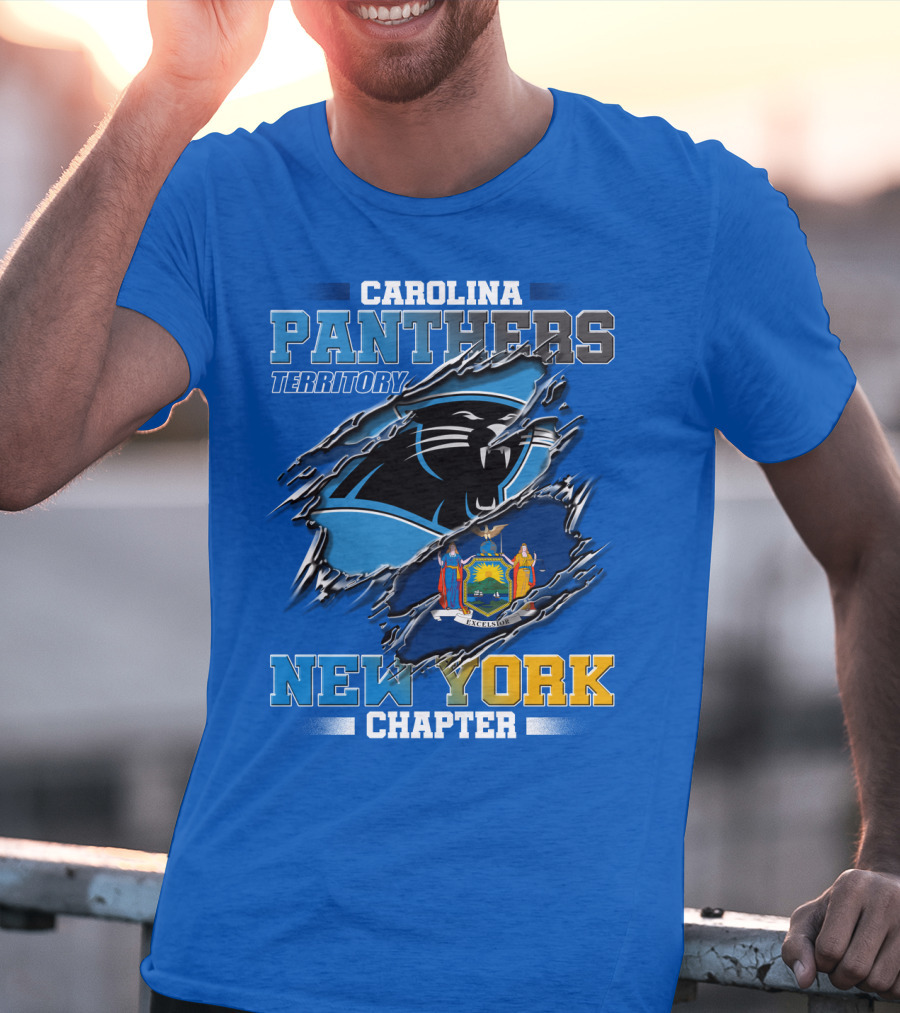Carolina Panthers Territory New York Chapter T-Shirt