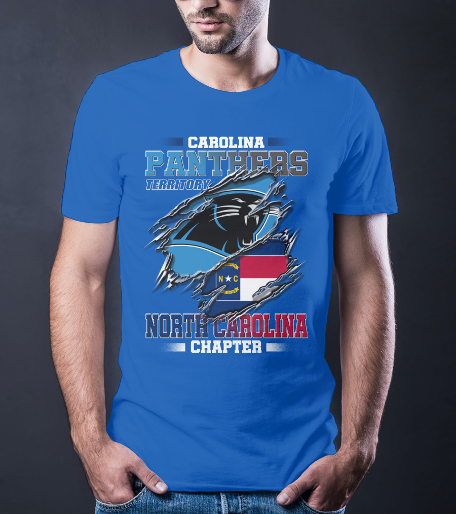 Carolina Panthers Territory North Carolina Chapter T-Shirt