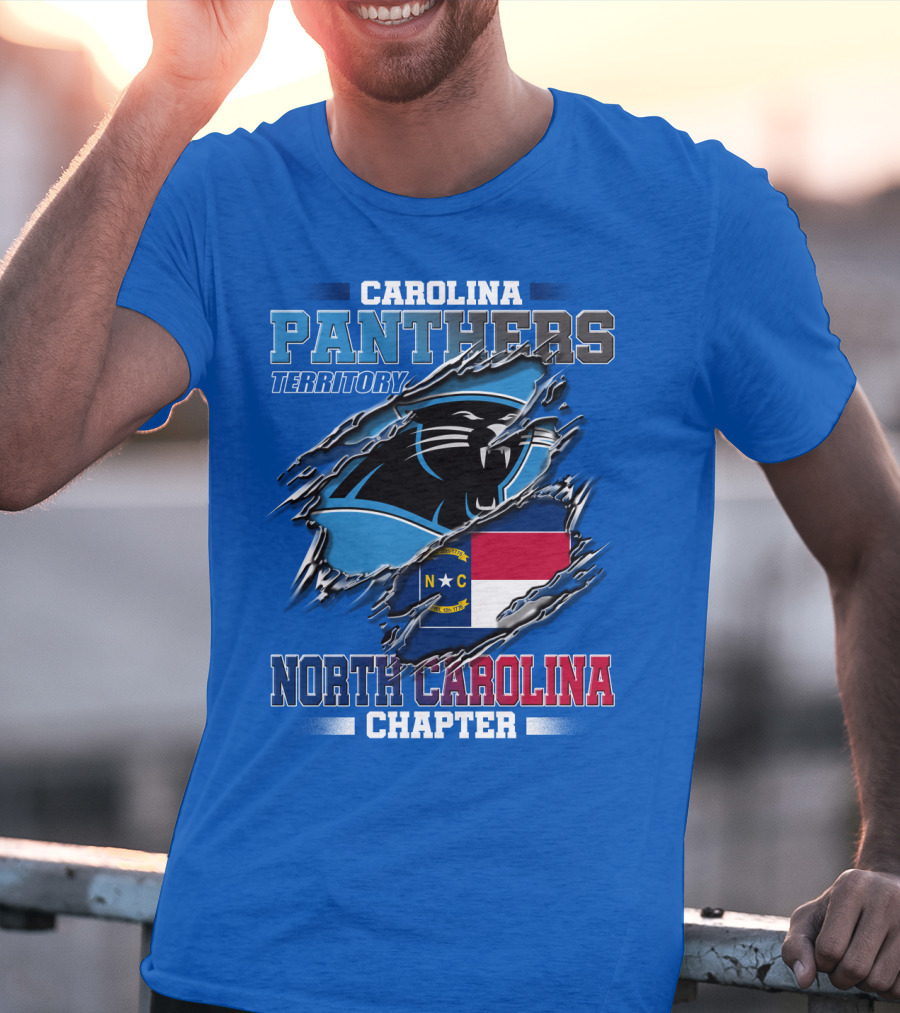Carolina Panthers Territory North Carolina Chapter T-Shirt