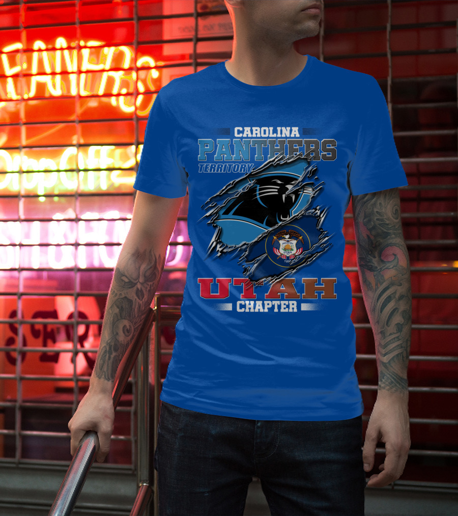 Carolina Panthers Territory Utah Chapter T-Shirt